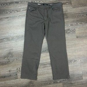 Liverpool Regent Relaxed Straight Twill Pant Deep Earth Color Size 38X32 EUC